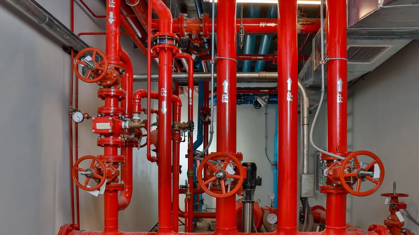 Hệ thống PCCC sử dụng ống thép cỡ lớn 