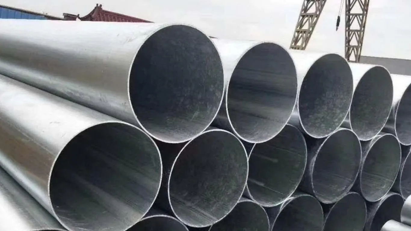Ống thép mạ kẽm cỡ lớn 
