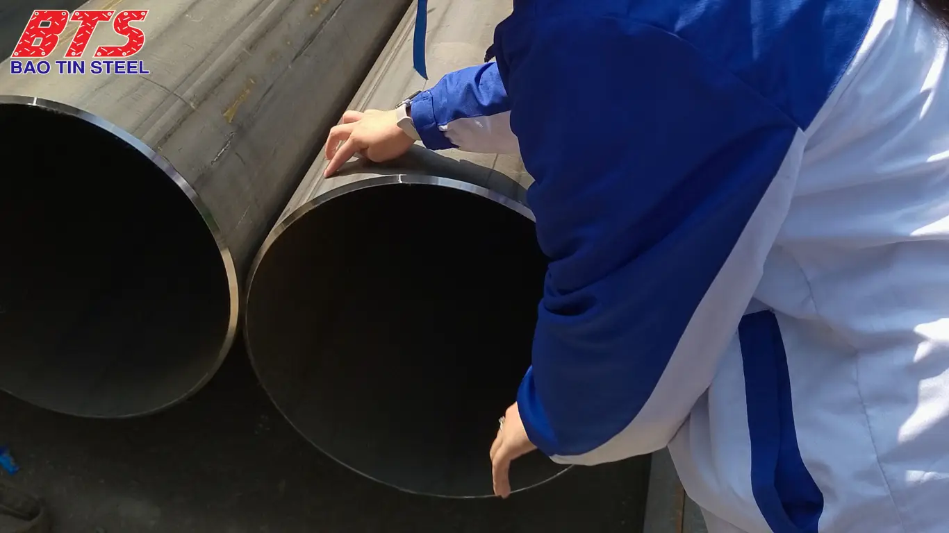 Ống thép hàn phi 355 tại Thép Bảo Tín