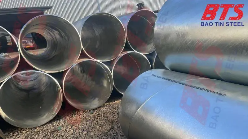 Thép ống hàn xoắn DN800