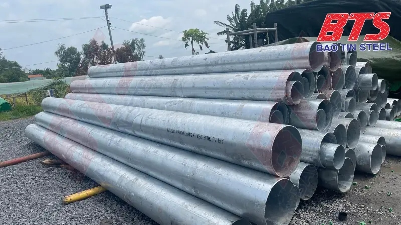 Quy cách ống thép mạ kẽm phi 323.9